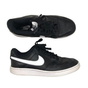 Nike Air Force Style Low Top Black White Size 6.5
